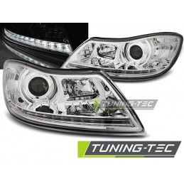 HEADLIGHTS DAYLIGHT CHROME fits SKODA OCTAVIA 09-12, Octavia II 04-13