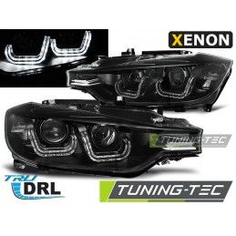 XENON HEADLIGHTS U-LED LIGHT BLACK fits BMW F30/F31 10.11 - 05.15, Serie 3 F30/F31