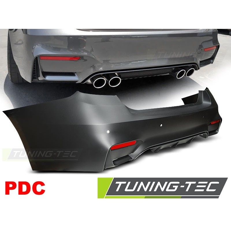 REAR BUMPER SPORT STYLE PDC fits BMW F30 SEDAN 10.11-18, Serie 3 F30/ F31