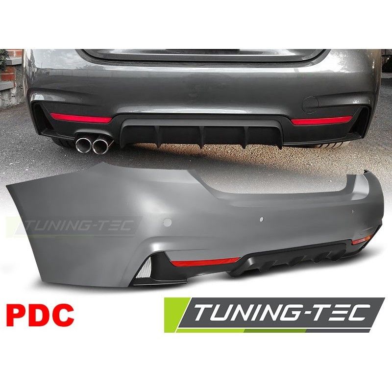 REAR BUMPER PERFORMANCE STYLE PDC fits BMW F32 / F33 10.13-, Serie 4 F32/ M4