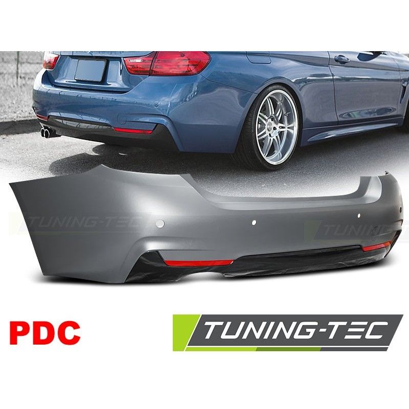 REAR BUMPER SPORT PDC fits BMW F32/F33 10.13-, Serie 4 F32/ M4