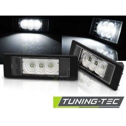 LICENSE LED LIGHTS CLEAR fits BMW E63/E64/E81/E87/Z4/MINI , Serie 1 E81/E87