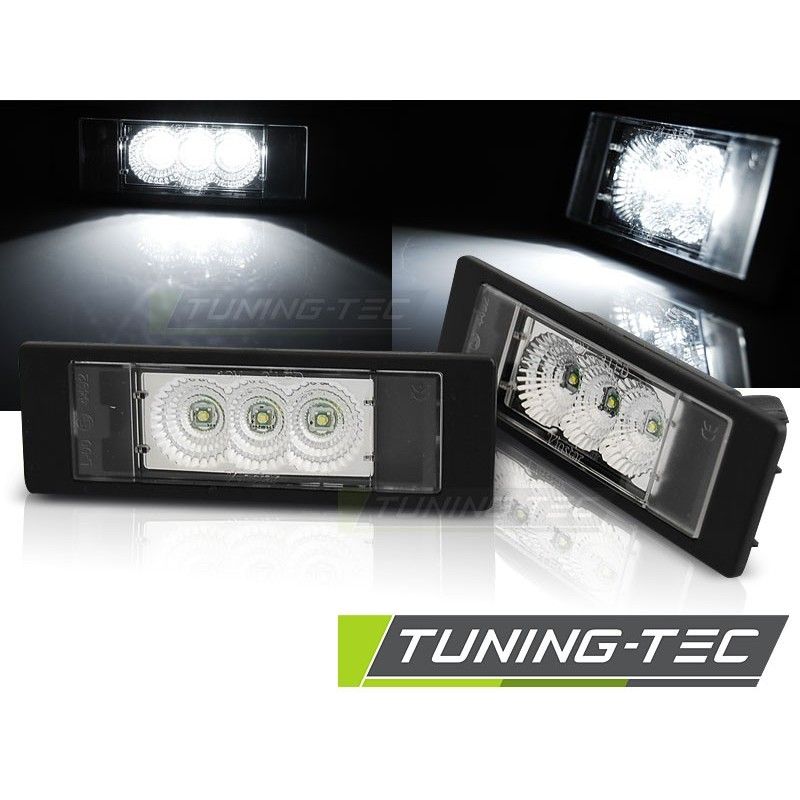 LICENSE LED LIGHTS CLEAR fits BMW E63/E64/E81/E87/Z4/MINI , Serie 1 E81/E87