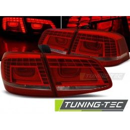 LED TAIL LIGHTS RED WHITE fits VW PASSAT B7 SEDAN 10.10-10.14, Passat B7 10-15