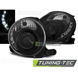 FIAT 500 07-15 BLACK LED, 500