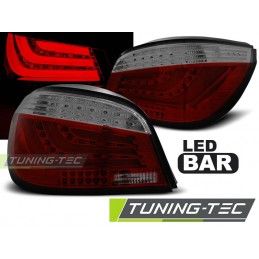 LED BAR TAIL LIGHTS RED SMOKE fits BMW E60 03.07-12.09, Serie 5 E60/61