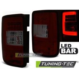 LED BAR TAIL LIGHTS RED SMOKE fits VW CADDY 03-03.14, Eclairage Volkswagen