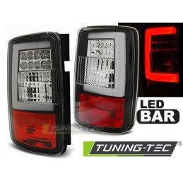 LED BAR TAIL LIGHTS BLACK fits VW CADDY 03-03.14, Eclairage Volkswagen