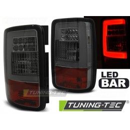 LED BAR TAIL LIGHTS SMOKE fits VW CADDY 03-03.14, Eclairage Volkswagen