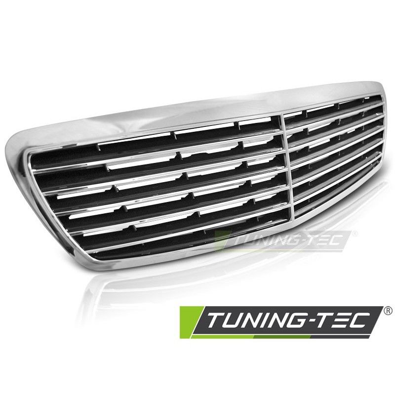 GRILLE CHROME fits MERCEDES W211 E-KLASA 02-06, W211