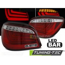 LED BAR TAIL LIGHTS RED WHIE fits BMW E60 07.03-02.07, Serie 5 E60/61