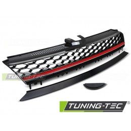 GRILLE SPORT BLACK RED fits VW GOLF 7 13-17, Golf 7