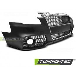 FRONT BUMPER SPORT CHROME BLACK fits AUDI A4 04-08, Audi A4