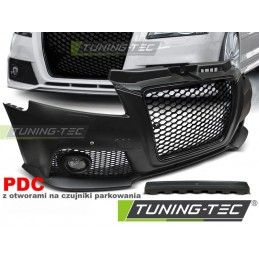 FRONT BUMPER SPORT BLACK PDC fits AUDI A3 08-12, A3/ S3/ RS3 8P