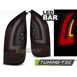 LED BAR TAIL LIGHTS RED SMOKE fits VW UP! 3.11- / SKODA CITIGO 12.11- , Eclairage Volkswagen