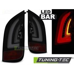 LED BAR TAIL LIGHTS SMOKE BLACK fits VW UP! 3.11- / SKODA CITIGO 12.11- , Eclairage Volkswagen