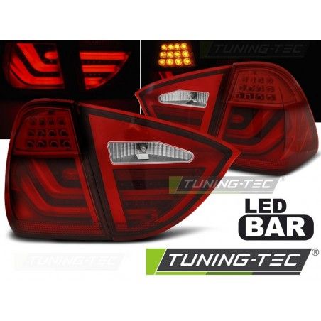 LED BAR TAIL LIGHTS RED fits BMW E91 05-08, Serie 3 E90/E91