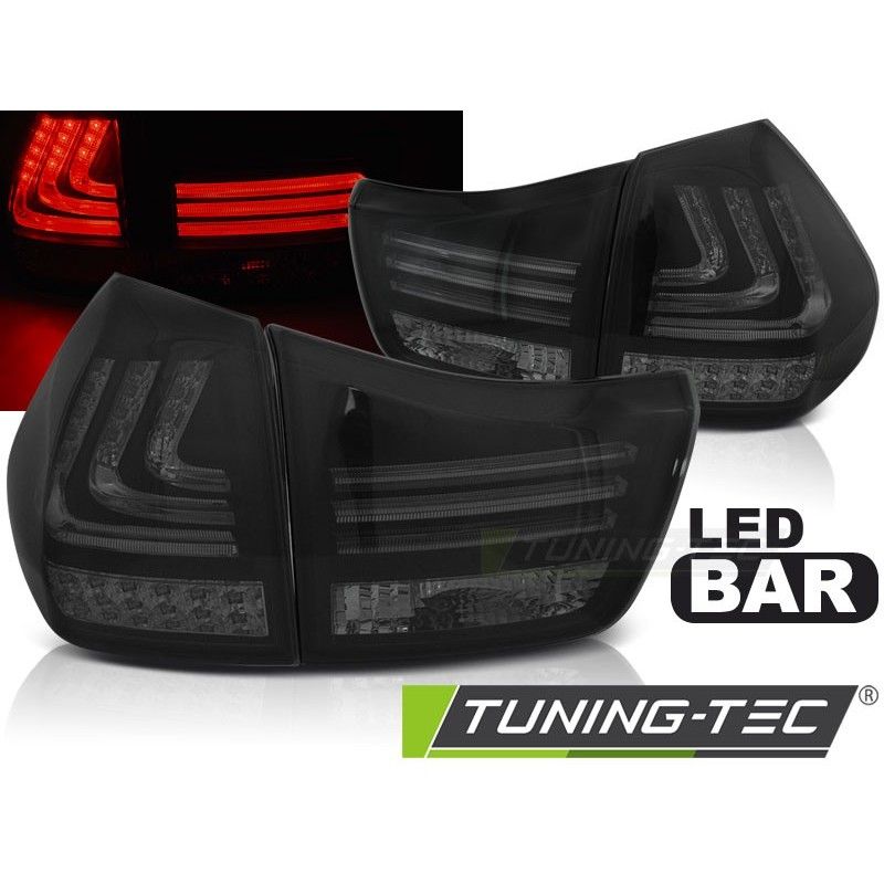 LEXUS RX 330 / 350 03-08 LED BAR SMOKE BLACK, Eclairage Lexus