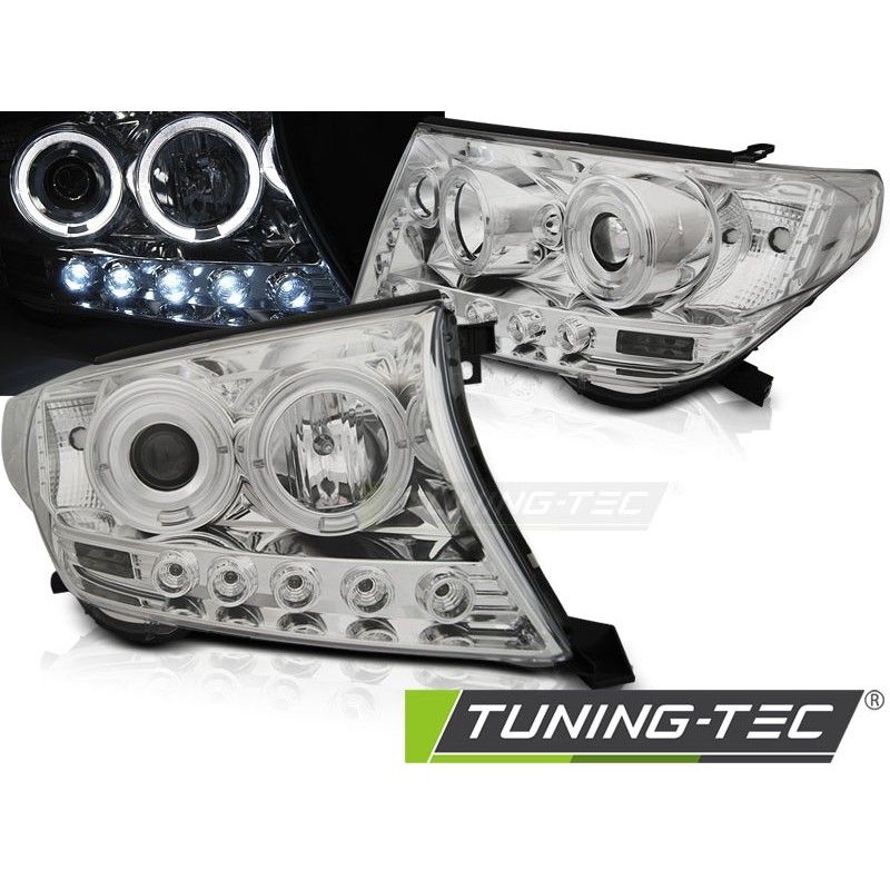 TOYOTA LAND CRUISER FJ200 07-12 ANGEL EYES CHROME, Land Cruiser