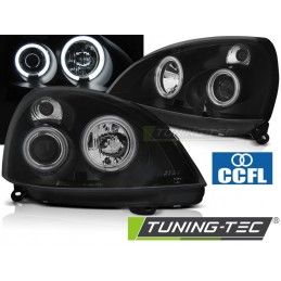 RENAULT CLIO II 06.01-09.05 ANGEL EYES CCFL BLACK, Clio II 98-05