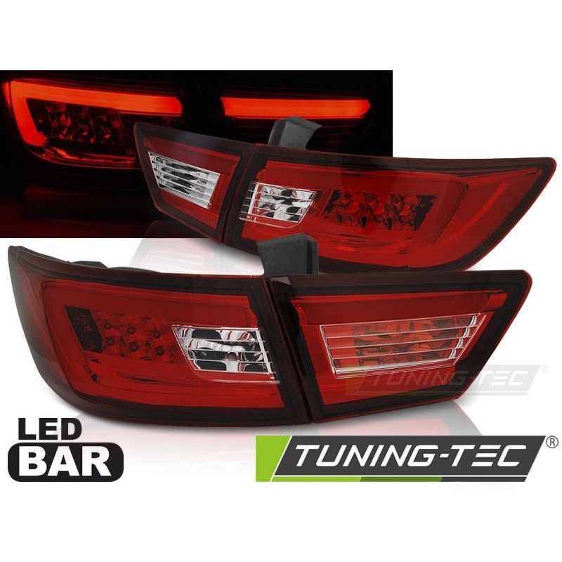 RENAULT CLIO IV 13-16 HATCHBACK LED BAR RED WHITE, Clio IV 13-16