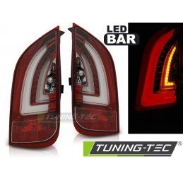 LED BAR TAIL LIGHTS RED WHIE fits VW UP! 3.11- / SKODA CITIGO 12.11-, Eclairage Skoda