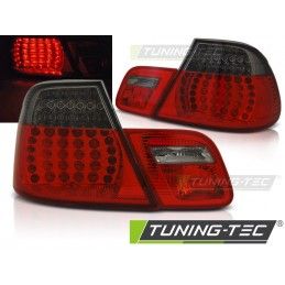 LED TAIL LIGHTS RED SMOKE fits BMW E46 04.03-06 COUPE, Serie 3 E46 Berline/Touring