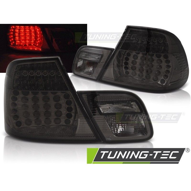 LED TAIL LIGHTS SMOKE fits BMW E46 04.03-06 COUPE, Serie 3 E46 Berline/Touring