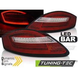 LED TAIL LIGHTS RED WHITE SEQ fits PORSCHE BOXSTER 987 / CAYMAN 05-08, Boxster / Cayman