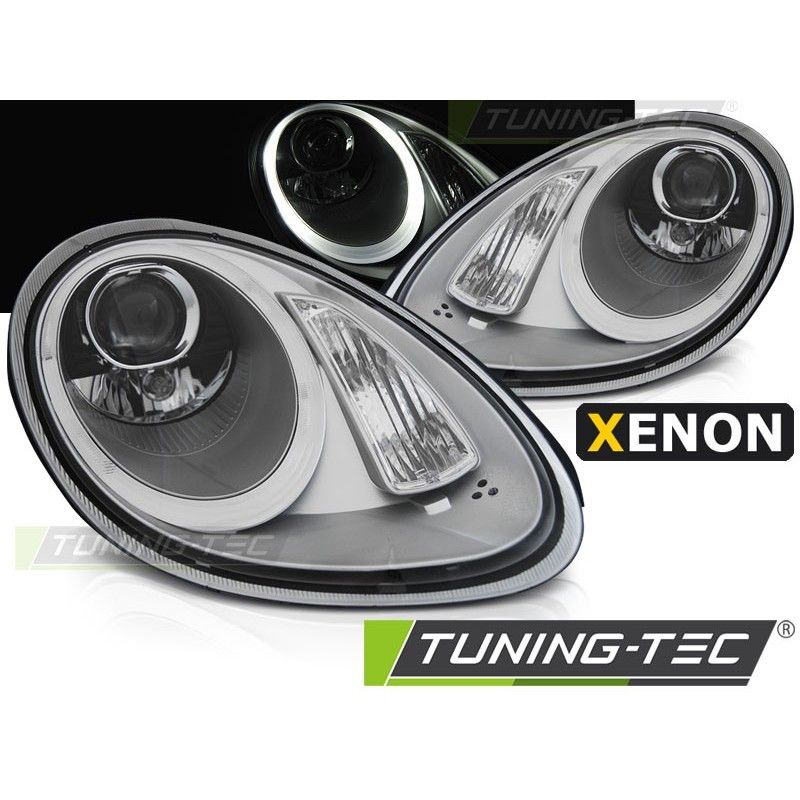 XENON HEADLIGHTS SILVER fits PORSCHE BOXSTER / CAYMAN 987 05-08 , Boxster / Cayman XENON HEADLIGHTS SILVER fits PORSCHE BOXSTER / CAYMAN 987 05-08 , Boxster / Cayman