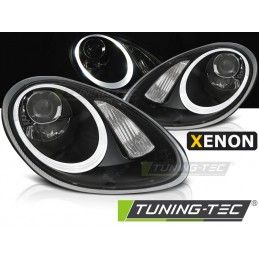 XENON HEADLIGHTS BLACK fits PORSCHE BOXSTER / CAYMAN 987 05-08, Boxster / Cayman