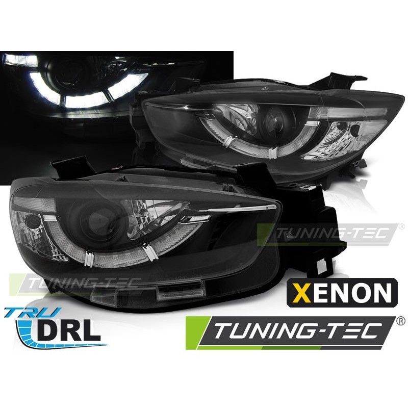 MAZDA CX5 11-15 BLACK TRUE DRL XENON, CX5