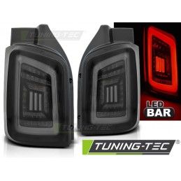 LED BAR TAIL LIGHTS SMOKE BLACK WHITE fits VW T5 04.03-09 / 10-15, T5