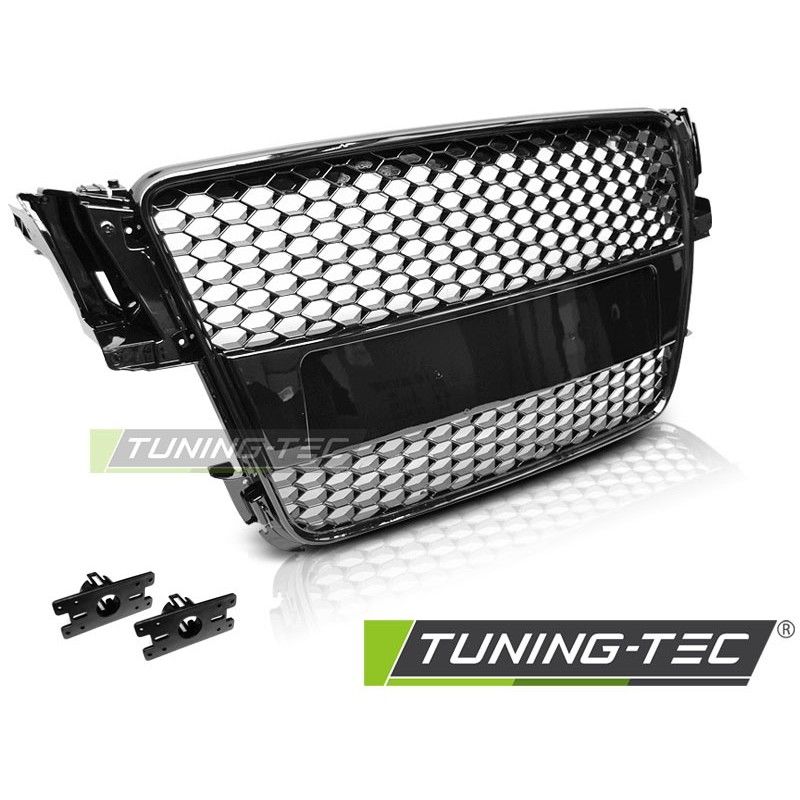 GRILLE SPORT GLOSSY BLACK fits AUDI A5 07-06.11, A5/S5/RS5 8T