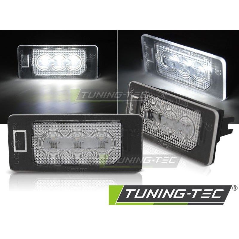 LICENSE LED LIGHTS 3xLED fits VW GOLF VI VARIANT / JETTA VI / PASSAT B6,B7 VARIANT /SHARAN II with Canbus, Jetta