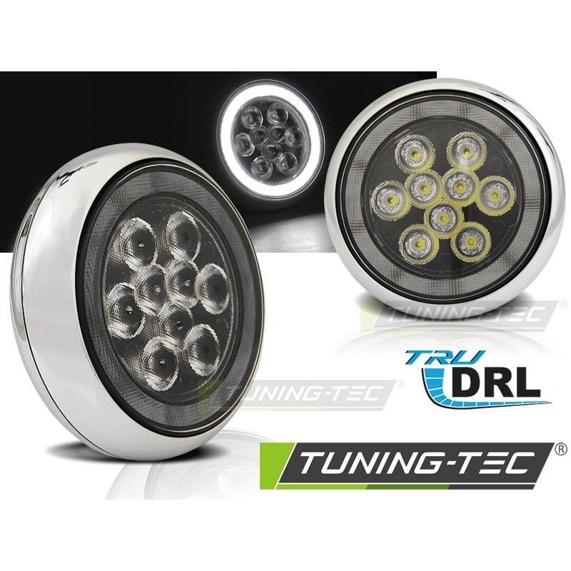 FOG LIGHTS ANGEL EYES LED DRL UNIVERSAL fits BMW MINI COOPER, Cooper R50/R52/R53 01-07