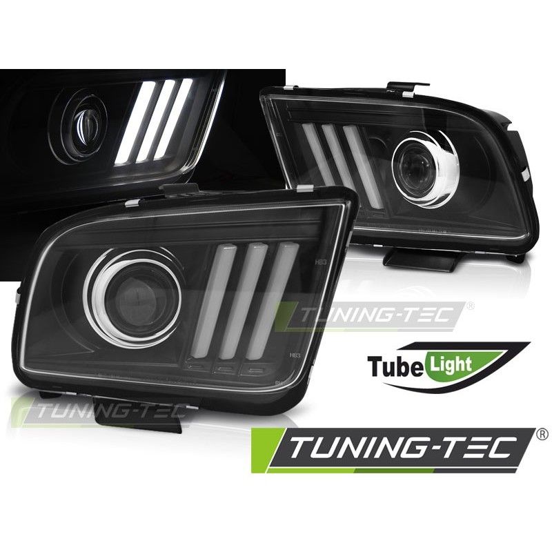 FORD MUSTANG 04-09 TUBE LIGHT BLACK, Mustang