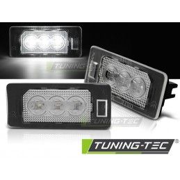 LICENSE LED 3x LIGHTS CLEAR fits BMW E90 / F30 / F32 / E39 / E60 / F10 / X3 / X5 / X6, X5 E70