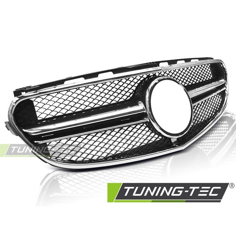 GRILLE SPORT BLACK CHROME fits MERCEDES W212 13-16, W212