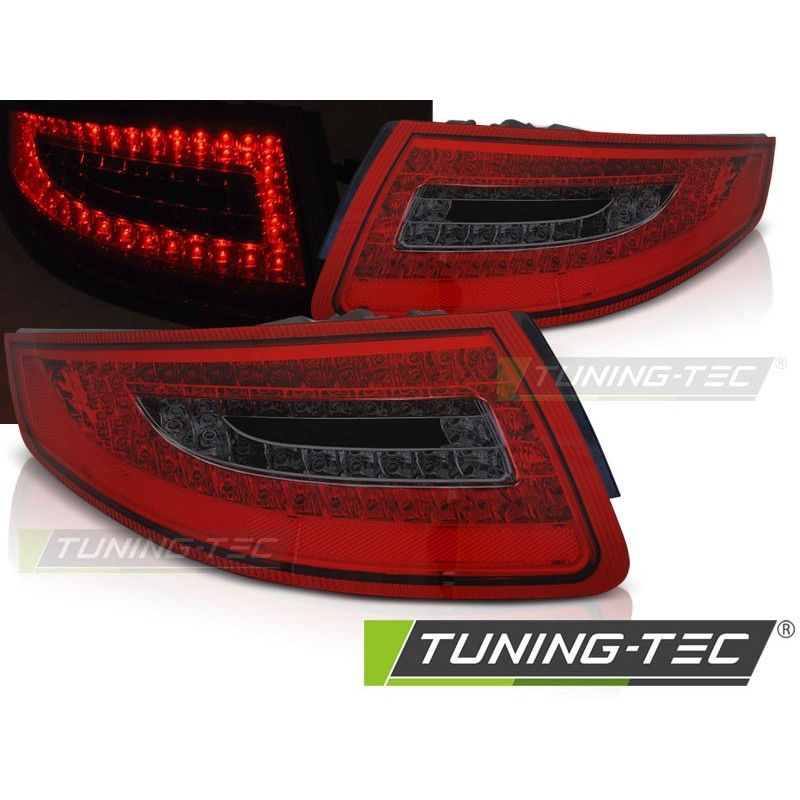 LED TAIL LIGHTS RED SMOKE fits PORSCHE 911 997 04-09, 911