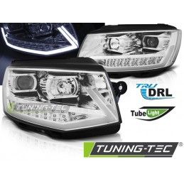 HEADLIGHTS TUBE LIGHT DRL CHROME fits VW T6 15-19, T6