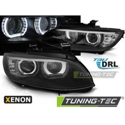 XENON HEADLIGHTS ANGEL EYES LED BLACK AFS fits BMW E92/E93 06-10, Serie 3 E92/E93