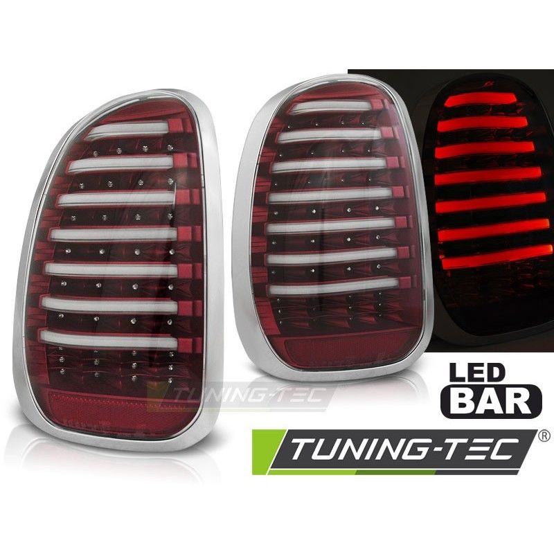 MINI R60 COUNTRYMAN 10-14 RED WHITE LED BAR, Countryman R60