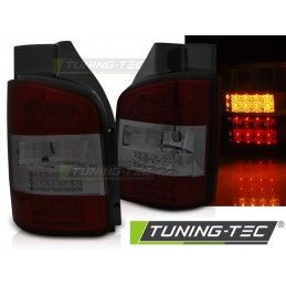 LED TAIL LIGHTS RED SMOKE fits VW T5 04.03-09 TRASNPORTER, Eclairage Volkswagen