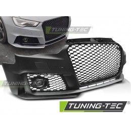 FRONT BUMPER SPORT GLOSSY BLACK fits AUDI A3 12-16, A3/S3/RS3 8V