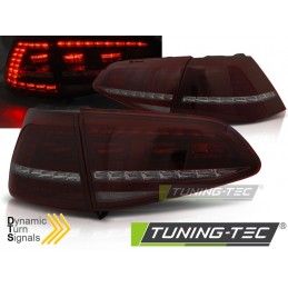 LED TAIL LIGHTS SPORT RED SMOKE SEQ fits VW GOLF 7 13-17, Golf 7
