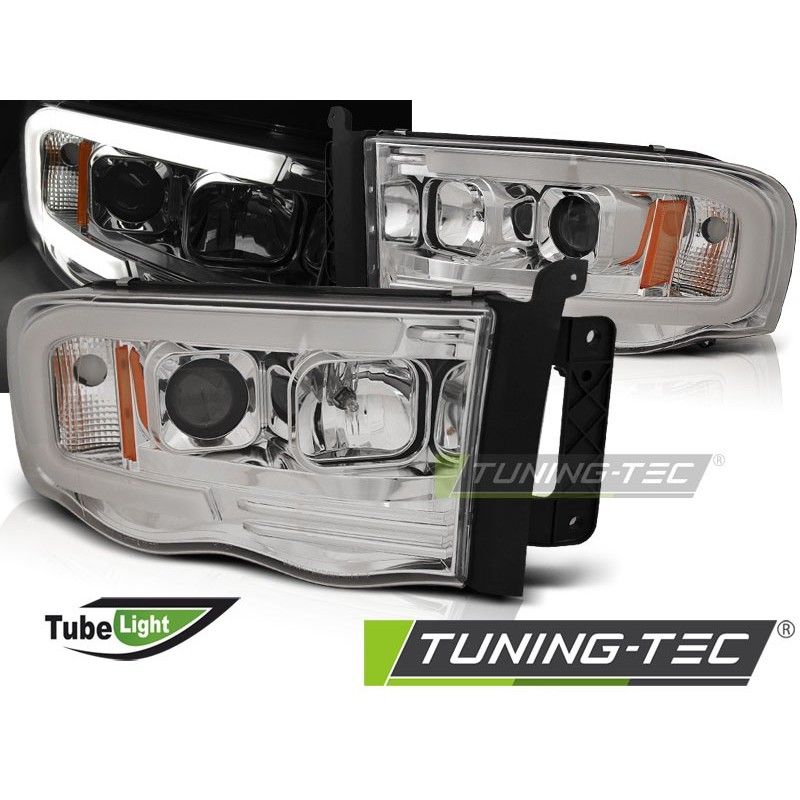 DODGE RAM 02-06 TUBE LIGHT CHROME, Eclairage Dodge