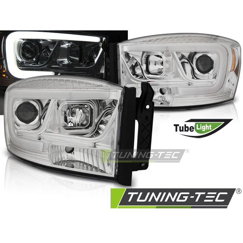 DODGE RAM 06-08 TUBE LIGHT CHROME, Eclairage Dodge