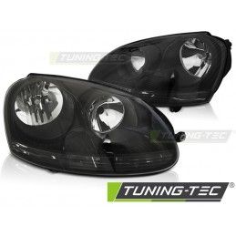 HEADLIGHTS BLACK fits VW GOLF 5 10.03-09, Eclairage Volkswagen