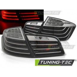 LED BAR TAIL LIGHTS BLACK CHROME LCI LOOK fits BMW F10 10-07.13 , Eclairage Bmw